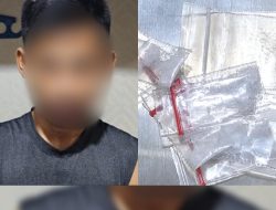 Polisi Kota Jayapura Ciduk Pengedar Sabu Beserta Barang Bukti di Entrop