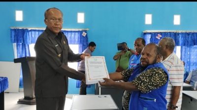 Serahkan DPA, PJ Bupati Sirait Minta OPD Laksanakan Tiga Program Strategis Nasional