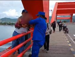Aksi Heroik Sat Polair Gagalkan Percobaan Bunuh Diri Seorang Perempuan di Jembatan Youtefa