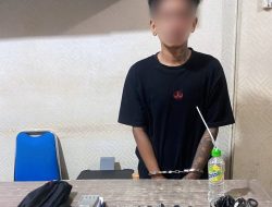 Polisi Kota Jayapura Ciduk Pengedar Sabu Bersama Barang Bukti