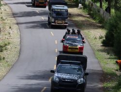 Polres Paniai Gelar Patroli Kamtibmas Pasca Penyerangan dan Pembakaran oleh KKB