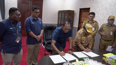 Wujudkan Papua Tengah Terang, Pemprov Jalin Kerjasama Dengan PLN