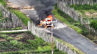 KKB Intan Jaya Kembali Beraksi di Paniai: Bakar Mobil dan Tembak Sopir Hingga Tewas