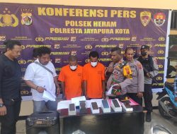 Polsek Heram Ungkap Dua Kasus Curanmor, Salah Satunya Merupakan Residivis