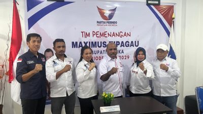 Maximus Tipagau Raih Dukungan Tiga Partai Besar: Terima Kasih dan Komitmen Menuju Pilkada Mimika