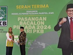 Maximus Tipagau dan Peggi Patricia Pattipi Mantap Melangkah dengan Dukungan Resmi dari PKB untuk Pilkada Mimika 2024