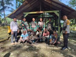 Selamatkan Generasi Papua Dari Narkoba, Satgas TNI Amankan Pelaku Pengedar Ganja