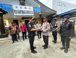 Papua Tengah Perkuat Keamanan dengan Peluncuran Pos Sinergitas Kamtibmas di Nabire