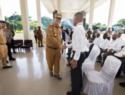 100 Tenaga Kontrak Ikuti Diklatsar Satpol PP Papua Tengah, Pj Gubernur Damanik Tekankan Profesionalisme dan Dedikasi