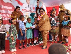Wamendagri Ribka Haluk Tinjau Program Sarapan Sehat di Nabire, Dorong Pemberdayaan Bahan Pangan Lokal