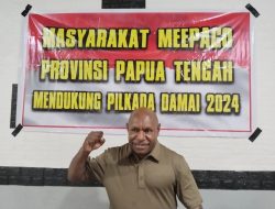 Kepala Suku Mee Pago Ajak Warga Papua Tengah Jaga Kamtibmas dan Sukseskan Pilkada Serentak