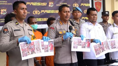 Polresta Jayapura Kota Ungkap 15 Kasus Kejahatan 3C dalam Operasi Sikat Cyclop