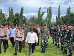 Pemprov Papua Tengah Gelar Apel Kesiapsiagaan Pemilu Damai