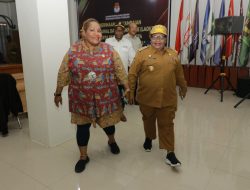 Pj.Gubernur Kunjungi KPU Papua Tengah untuk Monitoring Persiapan Pemilu