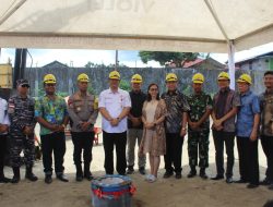 Pj Sekda Papua Tengah Lakukan Peletakan Batu Pertama Pembangunan Swiss-Belhotel Nabire
