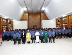 253 PNS Papua Tengah Resmi Mengambil Sumpah/Janji di Nabire, Dipimpin oleh Staf Ahli Gubernur