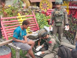 Satgas Ops Damai Cartenz Gelar Bakti Kesehatan, Warga Puncak Jaya Antusias