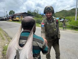 Ops Damai Cartenz-2025 Perkuat Keamanan dan Kedekatan dengan Warga di Oksibil