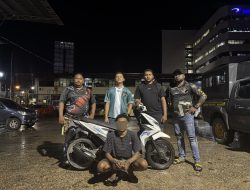 Pelaku Curanmor di RS Marthen Indey Dibekuk Tim Resmob Numbay di Kelurahan Gurabesi