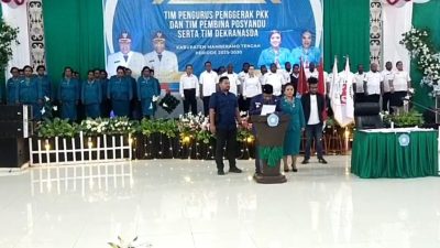 Pengurus TP PKK, Posyandu, dan Dekranasda Mamberamo Tengah Periode 2024-2029 Dilantik