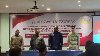DPRK Mamteng Sambut Baik Kerja Sama Pemda dengan SMA Sains dan Bahasa Papua