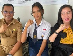 Siswi SMPN 7 Mimika, Davina Ecllesia, Melaju ke Olimpiade Sains Nasional (OSN) 2025 di Malang