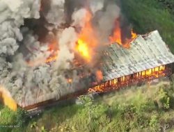 Respons Cepat Aparat: KKB Bakar SMP di Kiwirok, Satgas Damai Cartenz dan TNI Berhasil Pukul Mundur Pelaku