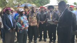 Wakil Bupati Mamteng Resmikan Gedung Gereja GIDI Gimbis Kobakma Sekaligus Rayakan HUT Ke-40