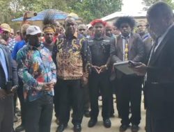 Wakil Bupati Mamteng Resmikan Gedung Gereja GIDI Gimbis Kobakma Sekaligus Rayakan HUT Ke-40