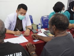 MSP Peduli Lakukan Aksi Natal di Abepura: Layanan Kesehatan dan Bantuan Sembako untuk Lansia dan Warga Kurang Mampu