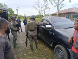 Aksi Penghadangan di KM 7 Yahukimo: Satgas Damai Cartenz Buru OTK di Jalur Logpon