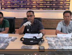 Sikat Peredaran Ganja, Polresta Jayapura Kota Ringkus 4 Pengedar dalam Semalam