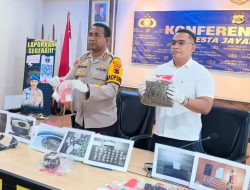 Jejak Kriminal Bandar Sabu Residivis Berakhir di Tangan Sat Resnarkoba Polresta Jayapura Kota