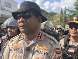 Kawal Aksi Unjuk Rasa di Jayapura, Kapolresta Prioritaskan Dialog dan Humanisme