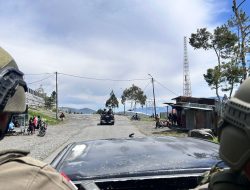 Jaga Kondusivitas Puncak Jaya, Satgas Damai Cartenz 2026 Gelar Patroli Dialogis dan Sambang Warga