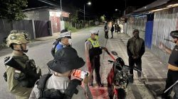 Sikat Potensi Kriminalitas, Satgas Ops Damai Cartenz 2026 dan Polres Nabire Sita Senjata Tajam Saat Razia Malam