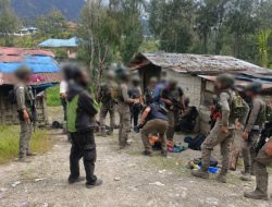 Terlibat Penembakan Anggota Polri, Anggota KKB Kodap III Dulla Ditangkap di Intan Jaya