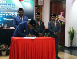 DPRK Mamberamo Tengah Resmi Terima LKPJ Bupati TA 2025 dalam Sidang Paripurna di Wamena