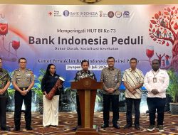 Peringati HUT ke-73, BI Papua Sukses Kumpulkan 591 Kantong Darah dan Gelar Edukasi Kesehatan