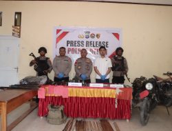 Geledah Markas DPO Pembunuhan di Deiyai, Polisi Sita 3 Senpi Rakitan dan Atribut Bintang Kejora