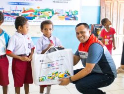 Senyum Cerah Anak Doromena: Pertamina Patra Niaga Salurkan Seragam dan Perlengkapan Sekolah Lewat Program SESAMA