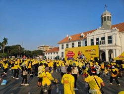 Menyambut HUT RI ke-81, Maxim Jayapura Gelar Fun Zumba Perdana Gratis dan Bertabur Doorprize