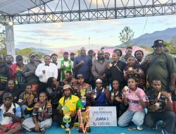 Mamberamo Tengah Sabet Juara Umum III Piala Gubernur Papua Pegunungan I, Adem Yikwa Raih Petinju Favorit