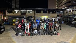 Tim URC Resmob Numbay Ringkus Dua Pelaku Curanmor dan Sita 9 Sepeda Motor di Jayapura